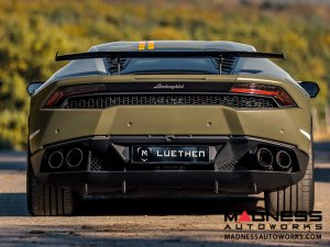 Lamborghini Huracan - Carbon Fiber Low Rear Wing/ Spoiler - Luethen Motorsport - LP 610-4 Lamborghini Huracan - Carbon Fiber Low Rear Wing/ Spoiler - Luethen Motorsport - LP 610-4